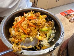 烤牛肉石锅拌饭-权味·朝鲜族拌饭(勒泰店)