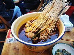 -拈签一笑黄牛肉辣卤串串