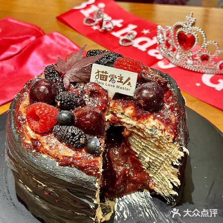 💖🖤不允许广州的公主没有这款车厘子蛋糕！！