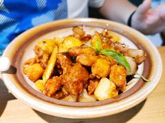 金不换三杯鸡-潮粥荟·潮汕砂锅粥(槐房万达店)