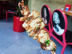 烤鱿鱼串-美庐时尚餐厅(菱角湖店)