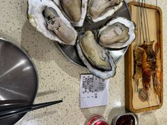 -蚝堡·生蚝海鲜烧烤物种起源•海肠捞饭(刘公岛店)