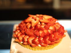 鲜奶油草莓派-Strawberry Butterfly草莓蝴蝶日式水果挞