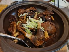 花菇煲狮头鹅掌翅煲-金海华·悦食东方(苏州中心商场店)