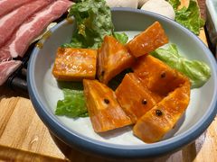 -明洞阿姨·韩式酱蟹烤肉·创意料理(三元桥店)