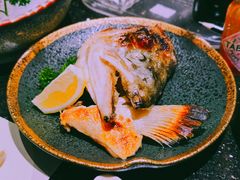 烤三文鱼头-大渔铁板烧(万象城店)