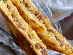 牛肉馅饼-贾五油糊馅