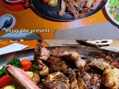 澳洲纯黑安格斯谷饲战斧牛排-食间牛排(湖西路店)