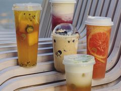 百香果鲜果茶-喜茶(广州东方宝泰店)
