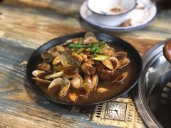 秘制炒花甲-争鲜·鲍鱼鸡煲(美邻中心店)