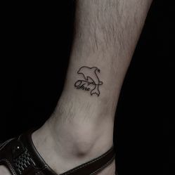 -木子·纹身店TATTOO穿孔·洗纹身