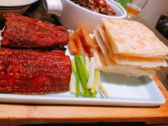 烙饼卷带鱼-局气烤鸭·北京菜(前门店)