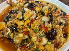 油炝毛肚-玛扎烧烤私房菜