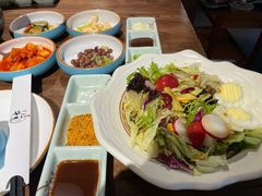 拌蔬菜-明洞阿姨·韩式酱蟹烤肉·创意料理(三元桥店)