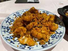 蒜香椒盐炒牛蛙-誉八仙酒楼(静安大悦城店)