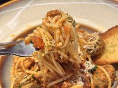 经典牛肉丸意大利肉酱面-blue frog蓝蛙(长泰广场店)