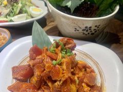 -明洞阿姨·韩式酱蟹烤肉·创意料理(三元桥店)