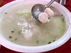 脆鱼丸冬瓜汤-红日饭店(裕隆三路店)