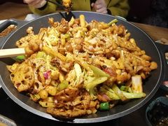干锅牛蛙-椒行天下干锅牛蛙·(万宝店)
