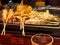 -路边摊小炉子烧烤