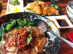 炭烤猪五花肉盖饭-热血兄弟·炭火烤肉(融侨中心店)