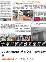-VE DIAMOND·天然&培育钻石定制
