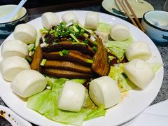 家常扣肉-华盛园卷子王农家菜水库鱼