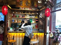 -东来菜馆•手抓海鲜家常菜•海鲜锅贴(鸽子窝店)