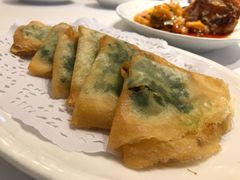 韭菜鲜虾饼-品悦酒店(三林古镇店)