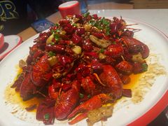 香辣小龙虾（大份）-海岛八号龙虾烧烤田鸡(蓝天路总店)
