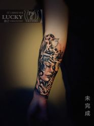 -幸运7纹身刺青Lucky7tattoo