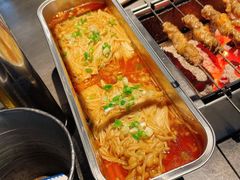 锡纸烤金针菇-很久以前羊肉串(簋街店)