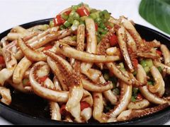 小炒鲜鱿鱼脚-君庭中餐馆(华强路店)