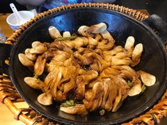 豆角肉卷子-华盛园卷子王农家菜水库鱼
