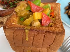 椰香咖喱面包鸡-素心小筑(后沙裕镇店)