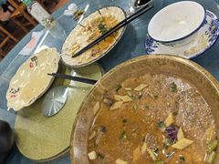 -古榕农庄·桑拿簸箕菜·招牌泥焗鸡(清远长隆店)