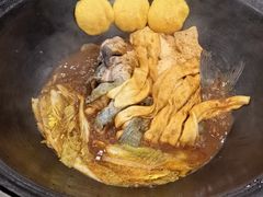 -北京龙庆四季香农家饭庄·灶台鱼·碳烤虹鳟鱼(龙庆峡店)