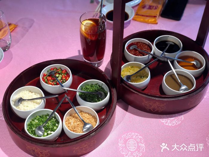 行家海鲜火锅酒家(静安寺店)调料盒图片