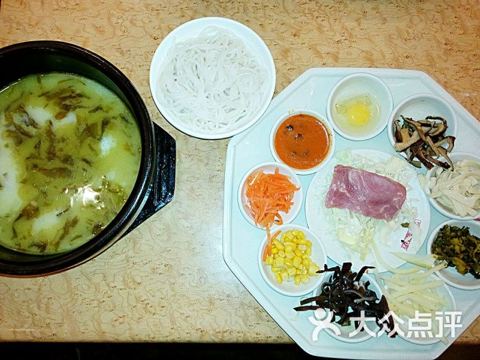 过桥缘(望京新一城店)-老坛酸菜米线(全部)图片-北京美食-大众点评网