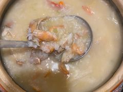 膏蟹基围虾干贝粥-金穗园·砂锅粥.醉鸡煲火锅(长寿路店)