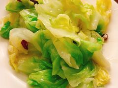 炝炒圆白菜-清真吴记门钉肉饼·喜多利