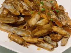 葱油蛏子-洲晓鲜·舟山海鲜大排档(朱家尖风景区店)