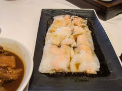 韭黄鲜虾肠-白天鹅宾馆-宏图府餐厅