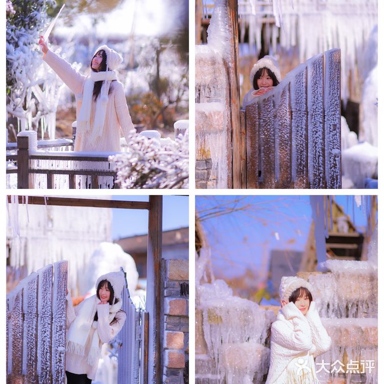 在无锡也能拍到冰天雪地啦～无锡探店黄杨居冰凌世界