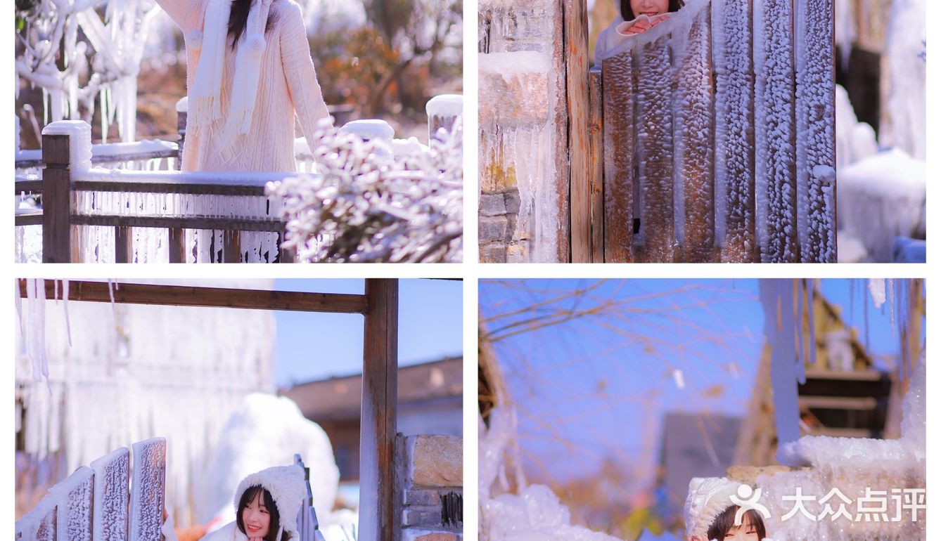 在无锡也能拍到冰天雪地啦～无锡探店黄杨居冰凌世界