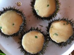海胆蒸蛋-蓝湾碧波·老字号·疍家非遗海上餐厅