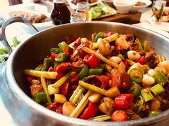 干锅生炒仔鸡-依兰国际酒店-颐和轩中餐厅