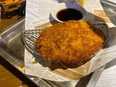 配辣酱油的炸猪排-南小馆(迪士尼小镇店)