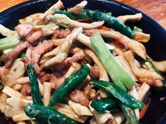 萝卜干炒肉-禧福徕盆盆香川菜馆(北京市朝阳区)
