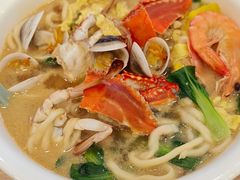梭子蟹三鲜面-木木鲜海鲜面(天一店)